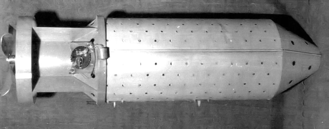 Canister designed to release bats carrying incendiary devices